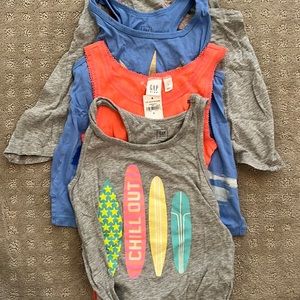 Gap tanks girls size xs & s
